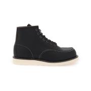 Red Wing Shoes Klassiska Moc Ankelboots Black, Herr