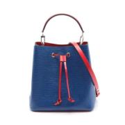 Louis Vuitton Vintage Pre-owned Laeder louis-vuitton-vskor Blue, Dam