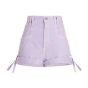 Isabel Marant Smickrande skräddade shorts för kvinnor Purple, Dam