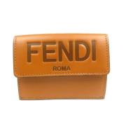 Fendi Vintage Pre-owned Laeder plnbcker Brown, Dam