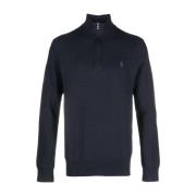 Polo Ralph Lauren Blå Bomull Långärmad Pullover Blue, Herr