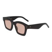 Kaleos Oregelbundna acetatsolglasögon Eye modell Brown, Unisex