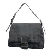 Fendi Vintage Pre-owned Canvas fendi-vskor Black, Dam