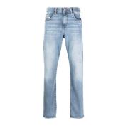 Diesel Casual Straight Blå Jeans Blue, Herr