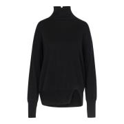 Daniele Fiesoli Lupetto Rasa Sweater Black, Dam