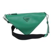 Prada Vintage Pre-owned Laeder prada-vskor Green, Dam