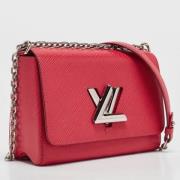 Louis Vuitton Vintage Pre-owned Laeder axelremsvskor Pink, Dam