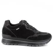 Igi&Co Svarta Sneakers med Gore-Tex Foder Black, Dam