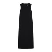 Max Mara Svart Emilia Klänning Easywear Black, Dam