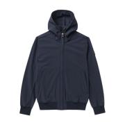 MCS Marinblå Softshell Huva Jacka Blue, Herr