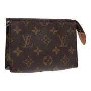 Louis Vuitton Vintage Pre-owned Canvas necessrer Brown, Dam