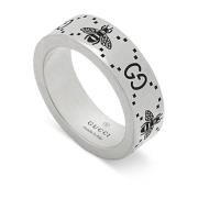 Gucci Ring i sterlingsilver med bi och Double G motiv Gray, Dam