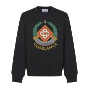 Casablanca Stiliga Sweater Kollektion Black, Herr