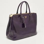 Prada Vintage Pre-owned Tyg totevskor Purple, Dam