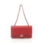 Chanel Vintage Pre-owned Laeder crossbodyvskor Red, Dam