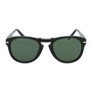 Persol Hopfällbara solglasögon för stilskydd Black, Herr