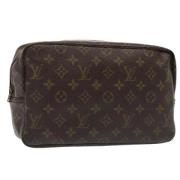 Louis Vuitton Vintage Pre-owned Canvas kuvertvskor Brown, Dam