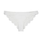 Marysia Vit Bikini Botten med Skalavslutning White, Dam