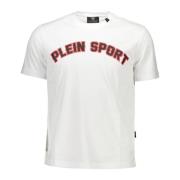 Plein Sport Kortärmad Herr T-shirt Vit White, Herr