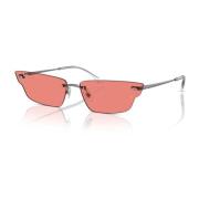 Ray-Ban Geometriska fjärilsformade solglasögon Red, Unisex