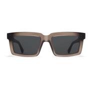 Mykita Chilled Raw Clear Ash Shi Solglasögon Brown, Herr