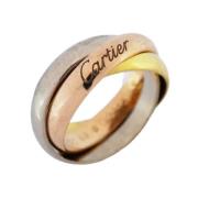 Cartier Vintage Pre-owned Vitt guld ringar Yellow, Dam