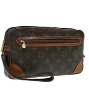 Louis Vuitton Vintage Pre-owned Canvas kuvertvskor Brown, Dam