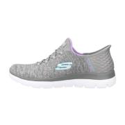 Skechers Stiliga Summits Sneakers för Kvinnor Gray, Dam