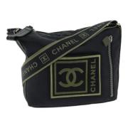 Chanel Vintage Pre-owned Laeder axelremsvskor Black, Dam