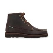 Sebago Mid Crazy Horse Läderskor Brown, Herr