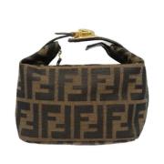 Fendi Vintage Pre-owned Canvas fendi-vskor Brown, Dam