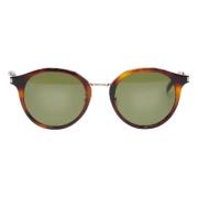 Yves Saint Laurent Vintage Pre-owned Glas solglasgon Brown, Dam