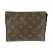 Louis Vuitton Vintage Pre-owned Canvas kuvertvskor Brown, Dam