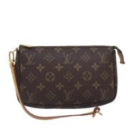 Louis Vuitton Vintage Pre-owned Canvas necessrer Brown, Dam