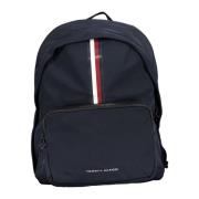 Tommy Hilfiger Blå Herrryggsäck med Laptopfack Blue, Herr