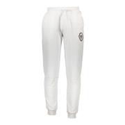 Cavalli Class Sportiga vita herrbyxor med elastisk midja White, Herr