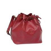 Louis Vuitton Vintage Pre-owned Tyg louis-vuitton-vskor Red, Dam