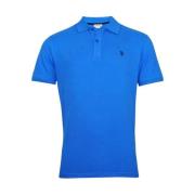 U.s. Polo Assn. King Piqué Polo Tröja Blue, Herr