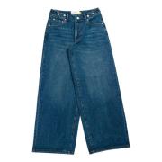 House of Sunny Bred Ben Denim i Blå Blue, Dam