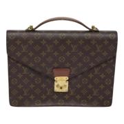 Louis Vuitton Vintage Pre-owned Canvas portfljer Brown, Herr