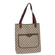 Gucci Vintage Pre-owned Laeder gucci-vskor Beige, Dam