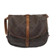 Louis Vuitton Vintage Pre-owned Canvas louis-vuitton-vskor Brown, Dam