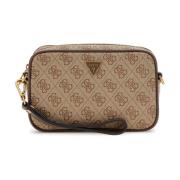 Guess Smart Liten Beige/Brun Väska Brown, Dam