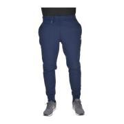 Lacoste Blå Crocodile Logo Sweatpants Blue, Herr