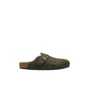 Birkenstock Boston VL slides Green, Herr