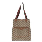 Gucci Vintage Pre-owned Laeder gucci-vskor Beige, Dam