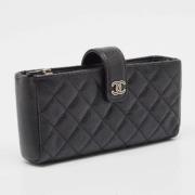 Chanel Vintage Pre-owned Laeder chanel-vskor Black, Dam