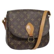 Louis Vuitton Vintage Pre-owned Canvas louis-vuitton-vskor Brown, Dam