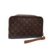 Louis Vuitton Vintage Pre-owned Canvas louis-vuitton-vskor Brown, Dam