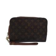 Louis Vuitton Vintage Pre-owned Canvas handvskor Black, Dam